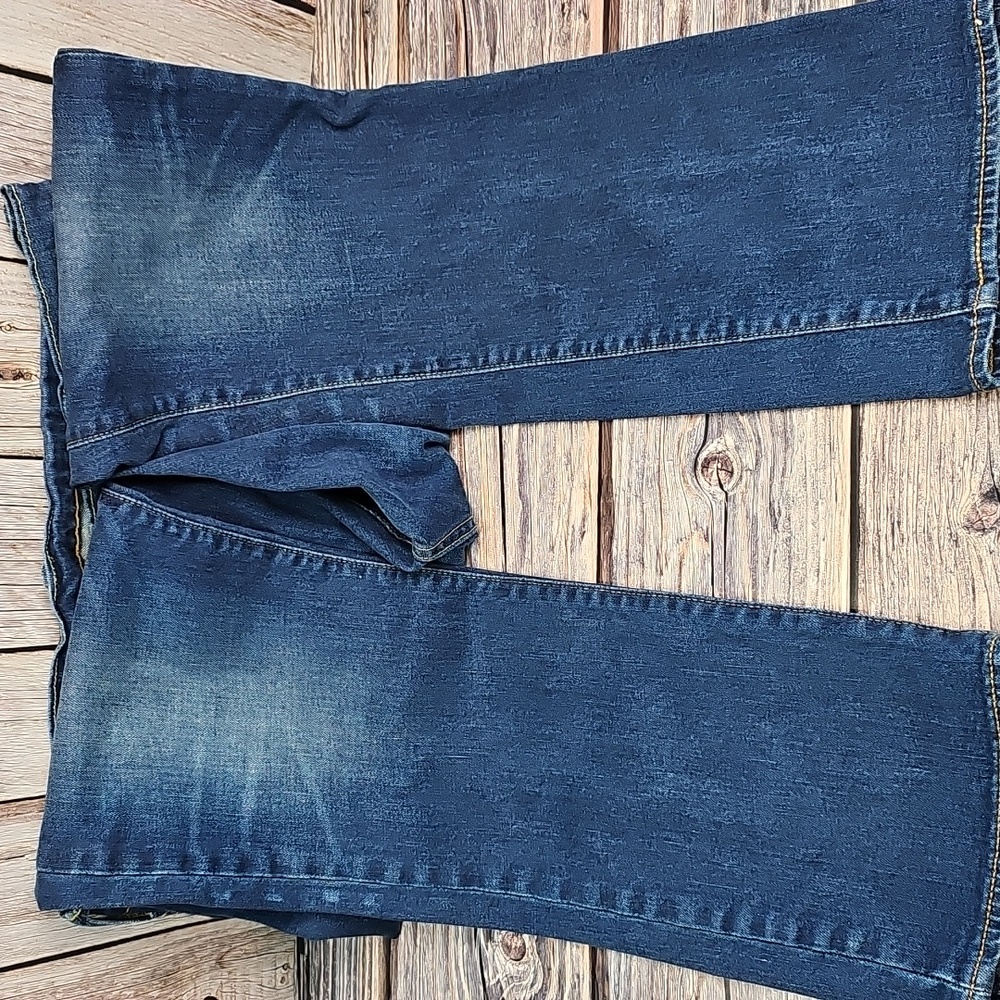 MEN'S LEVI'S 504 REGULAR STRAIGHT FIT DENIM BLUE JEANS - Picture 3 of 15